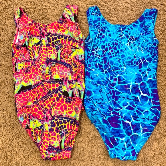 Lizatard Leotards x TWO! Sz AXS - Picture 4 of 4